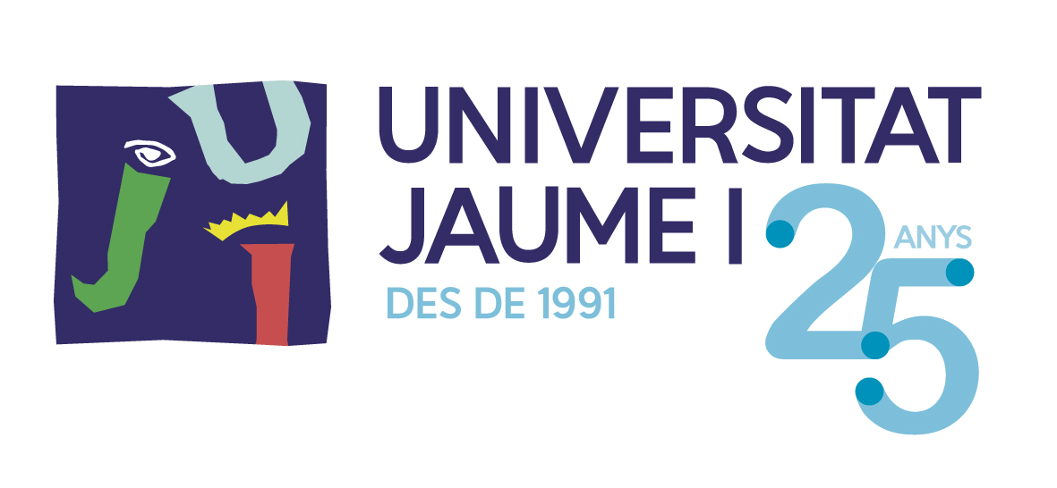 Logotipo Universitat Jaume I 25 Aniversari